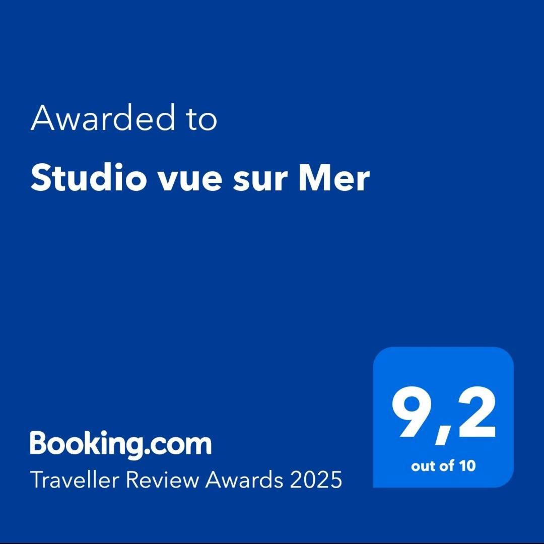 Studio Vue Sur Mer Conca Exterior foto